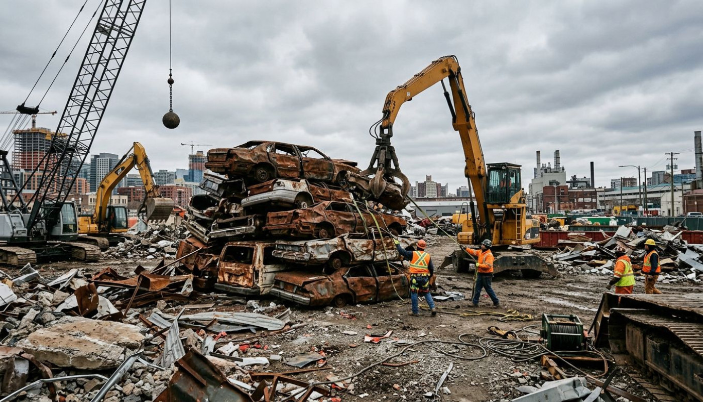 Effet domino : l’enlèvement d’épaves et la libération de l’espace urbain